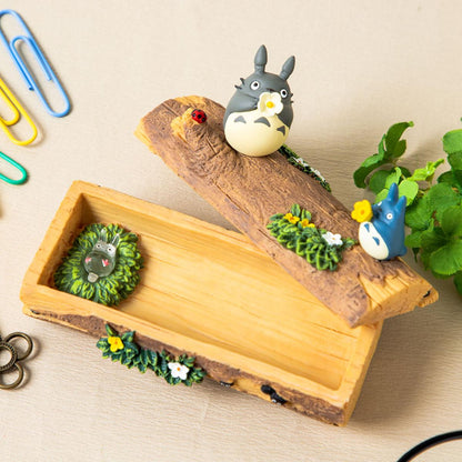 Studio Ghibli My Neighbor Totoro Mini Storage Box – Flower Trumpet Design