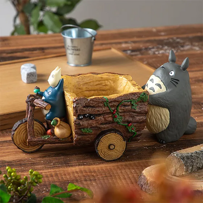 Studio Ghibli My Neighbor Totoro Forest Tricycle Storage Rare Collectable