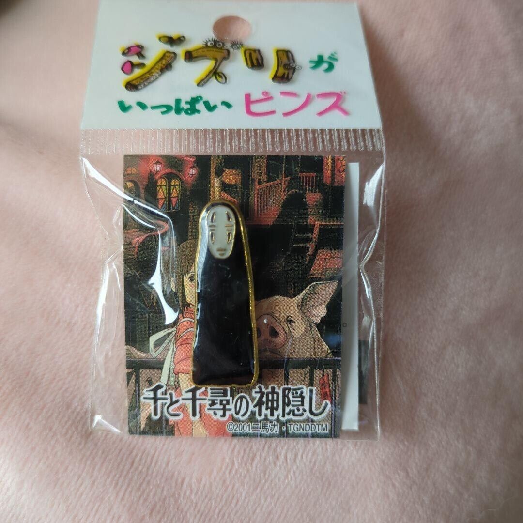 Studio Ghibli Spirited Away  No Face Metal Pin Badge