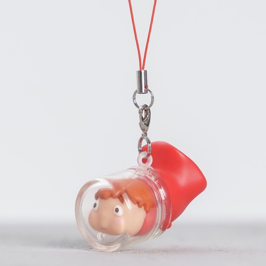 Studio Ghibli Ponyo - Soft Vinyl Strap Keychain Ponyo in a Bottle