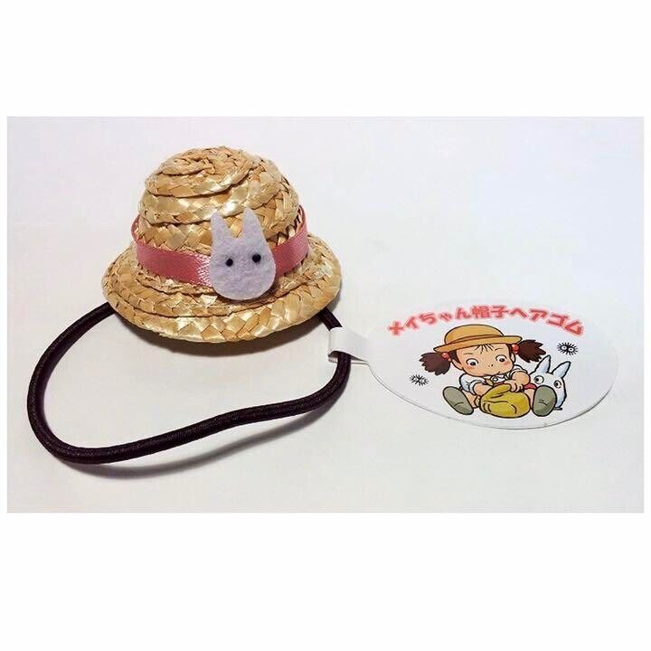 Studio Ghibli My Neighbor Totoro Hair Tie Mei’s Hat Soot Sprite Totoro