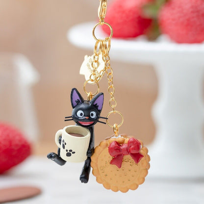 Studio Ghibli Kiki’s Delivery Service Jiji Sweets Dangling Keyholder