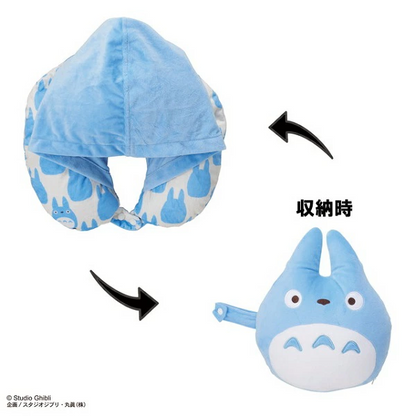 Studio Ghibli My Neighbor Totoro Hooded Neck Pillow Catbus