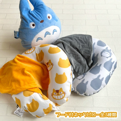 Studio Ghibli My Neighbor Totoro Hooded Neck Pillow Catbus