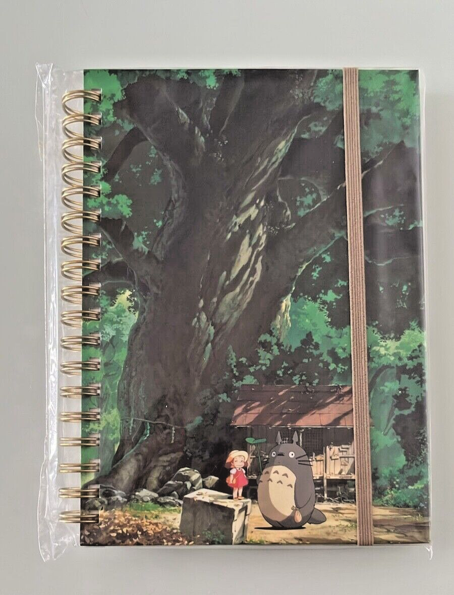 Studio Ghibli My Neighbor Totoro B6 Ring Notebook - Totoro and Soot Sprites