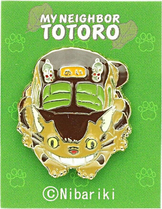 Studio Ghibli My Neighbor Totoro - Catbus Relief Pin Badge (JP-05)