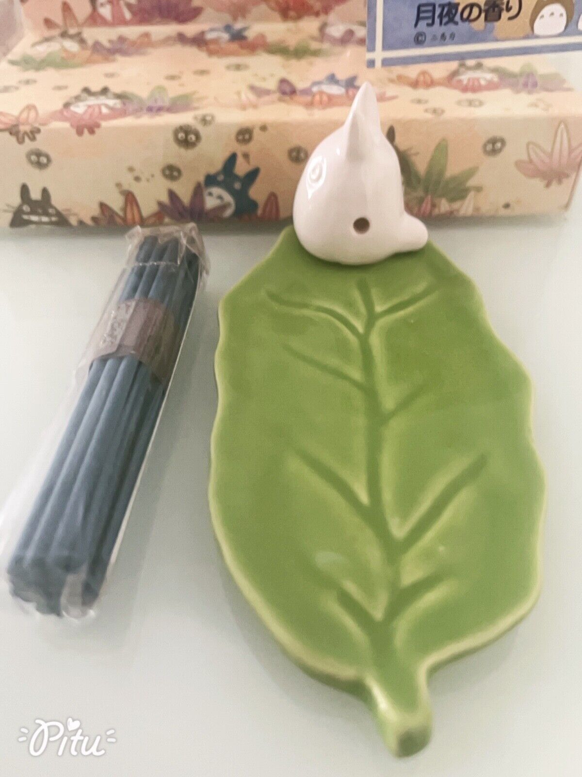 Studio Ghibli My Neighbor Totoro Incense Set Moonlight Scent Rare Collectable