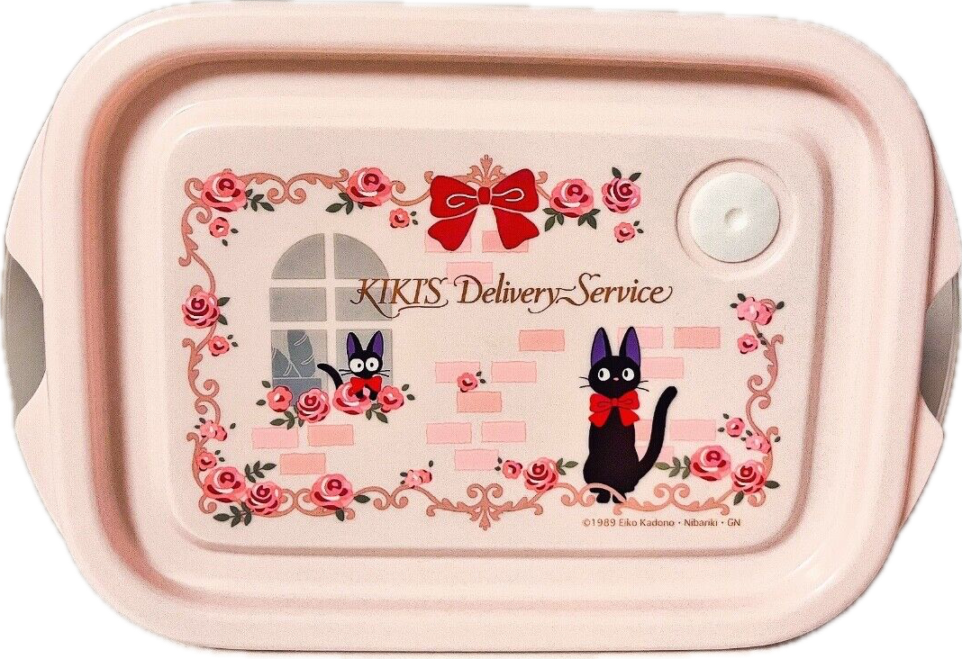 Studio Ghibli Kiki’s Delivery Service Jiji  Bento Lunch Box – 2 box