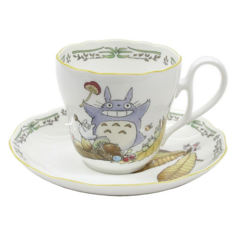 Studio Ghibli Noritake My Neighbor Totoro Milk Tea Cup  Saucer Dandelion Edition