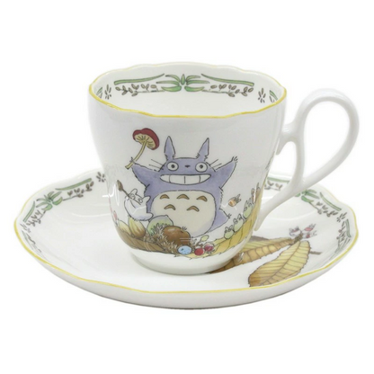 Studio Ghibli Noritake My Neighbor Totoro Milk Tea Cup  Saucer Dandelion Edition