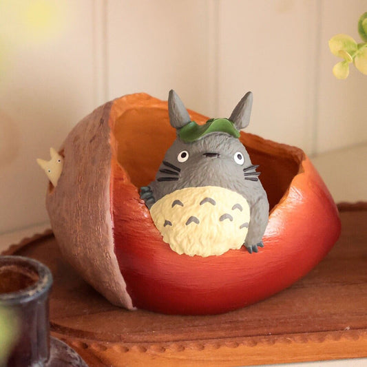 My Neighbor Totoro Acorn Bloom Planter Cover - Cute Totoro Decor for Plants