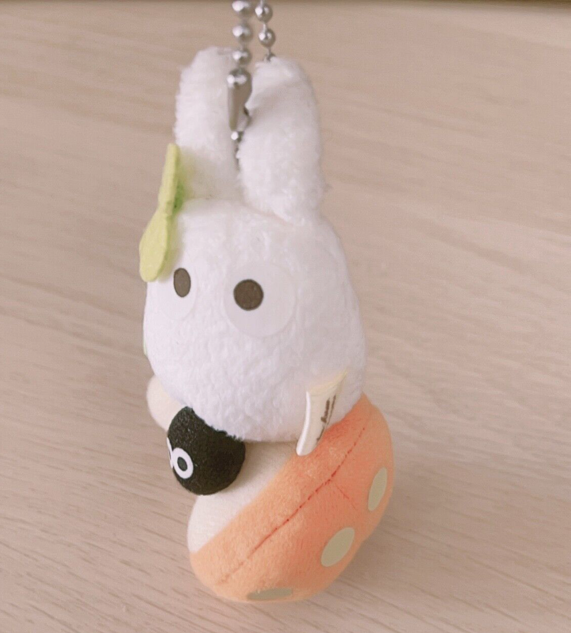 Studio Ghibli My Neighbor Totoro Small Totoro Mushroom Keychain Rare Collectable