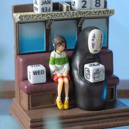 Spirited Away Perpetual Calendar - Riding the Sea Railway