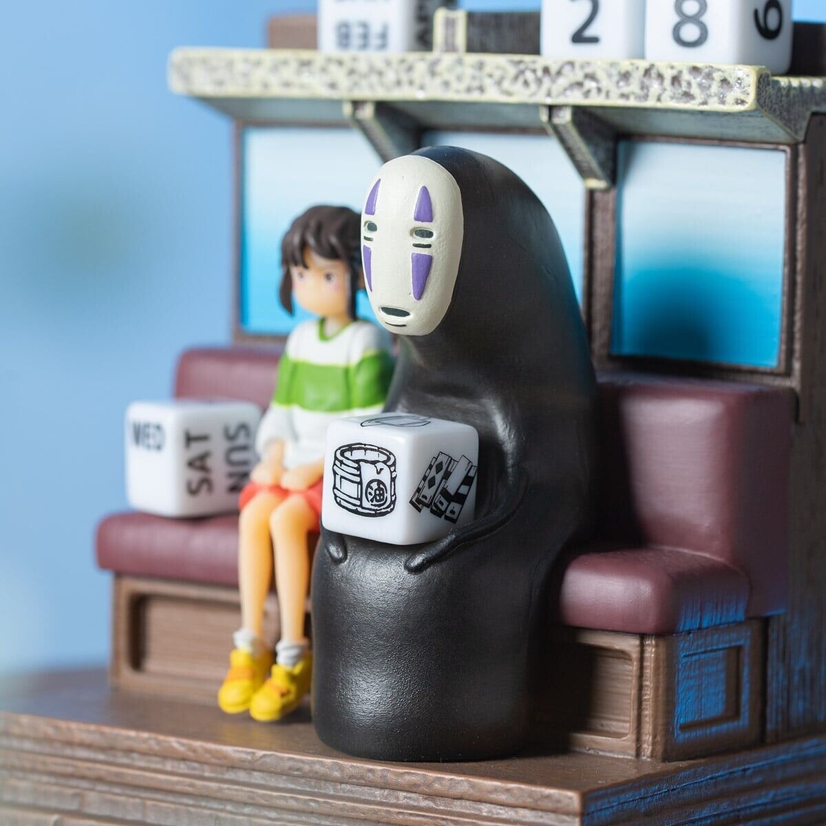 Spirited Away Perpetual Calendar - Riding the Sea Railway