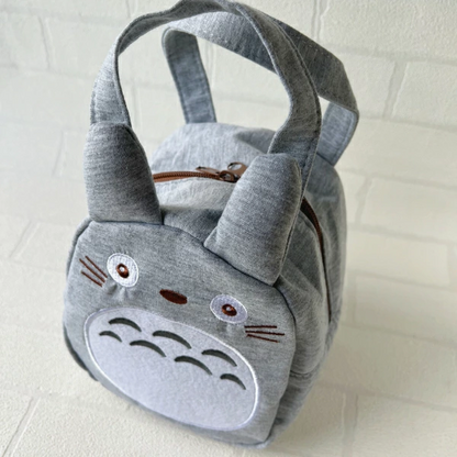 Studio Ghibli My Neighbor Totoro Sweat Material Die-Cut Bag - Totoro Design