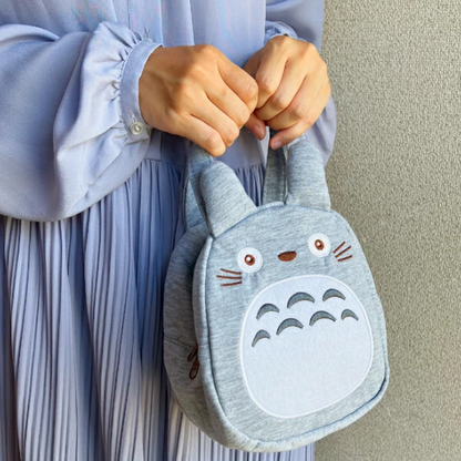 Studio Ghibli My Neighbor Totoro Sweat Material Die-Cut Bag - Totoro Design