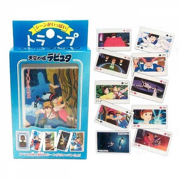 Studio Ghibli Castle in the Sky Laputa Playing Cards