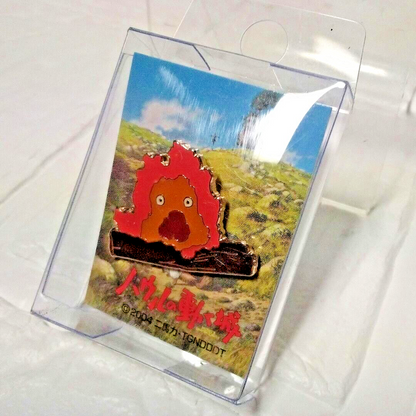 Studio Ghibli Howl’s Moving Castle  Calcifer  Pin Badge Ghibli Park Exclusive