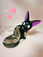 Studio Ghibli Kiki’s Delivery Service Jiji Flower Vase Rare Collectible