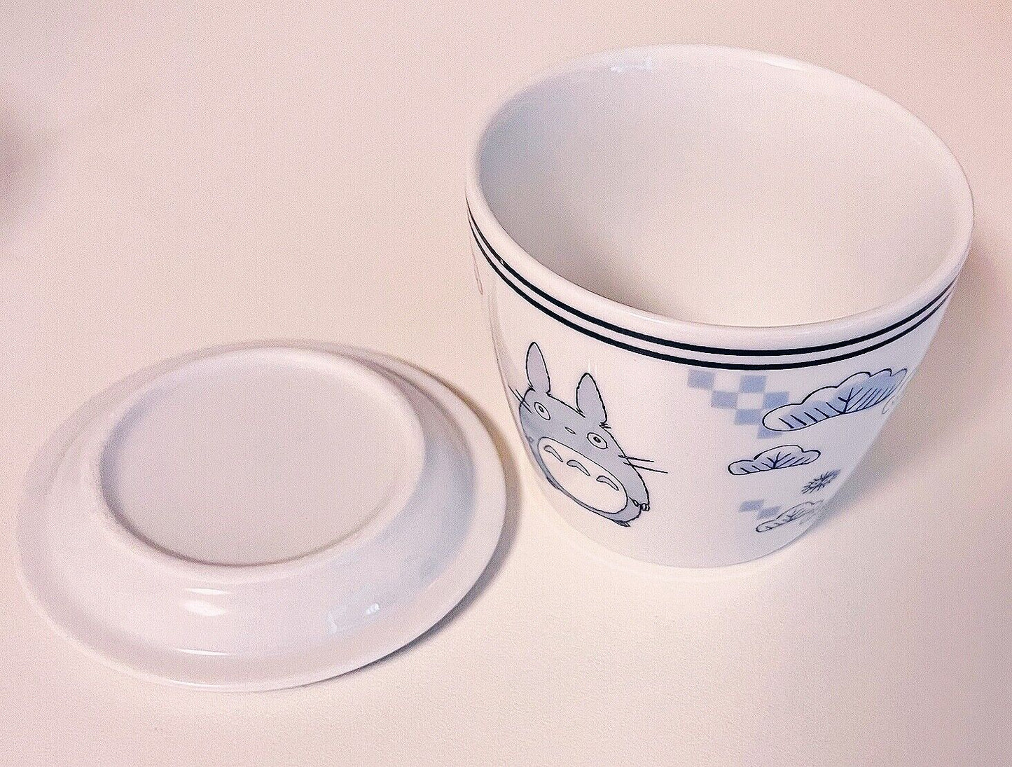 Studio Ghibli My Neighbor Totoro Dessert Cup with Matching Saucer -Pine Needle