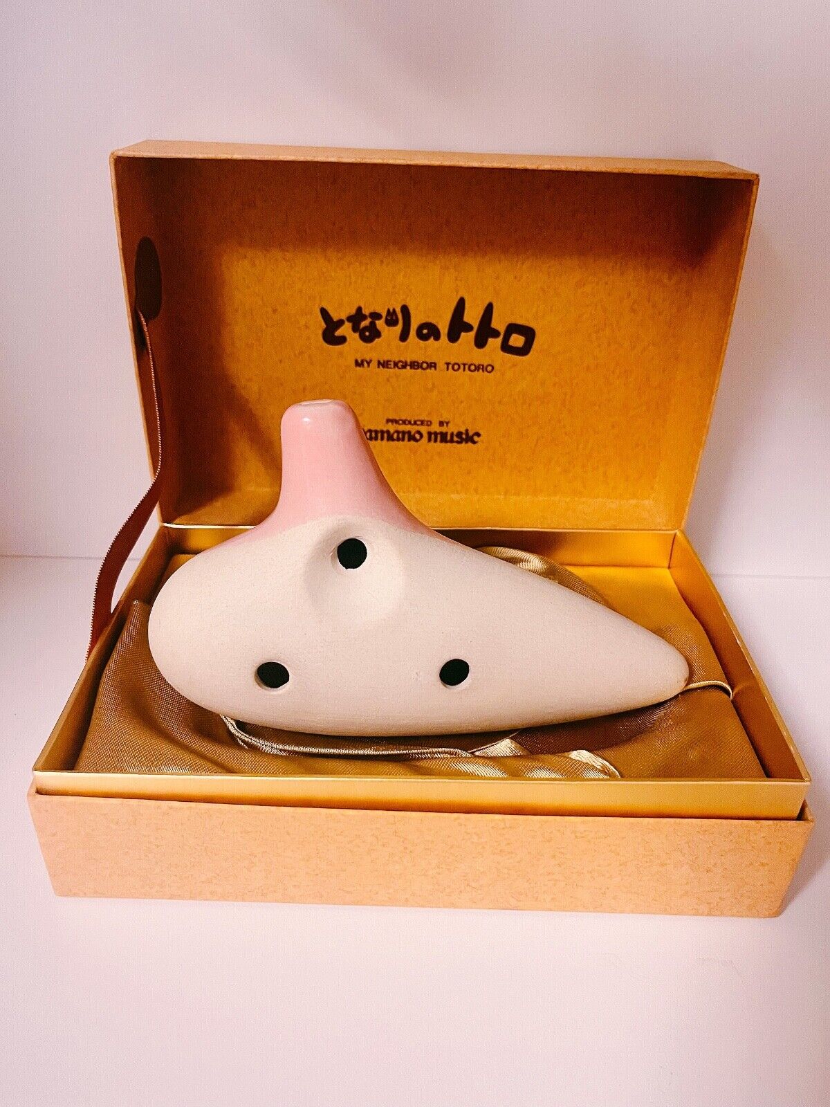 Studio Ghibli My Neighbor Totoro Ceramic Ocarina 10th Anniversary Edition