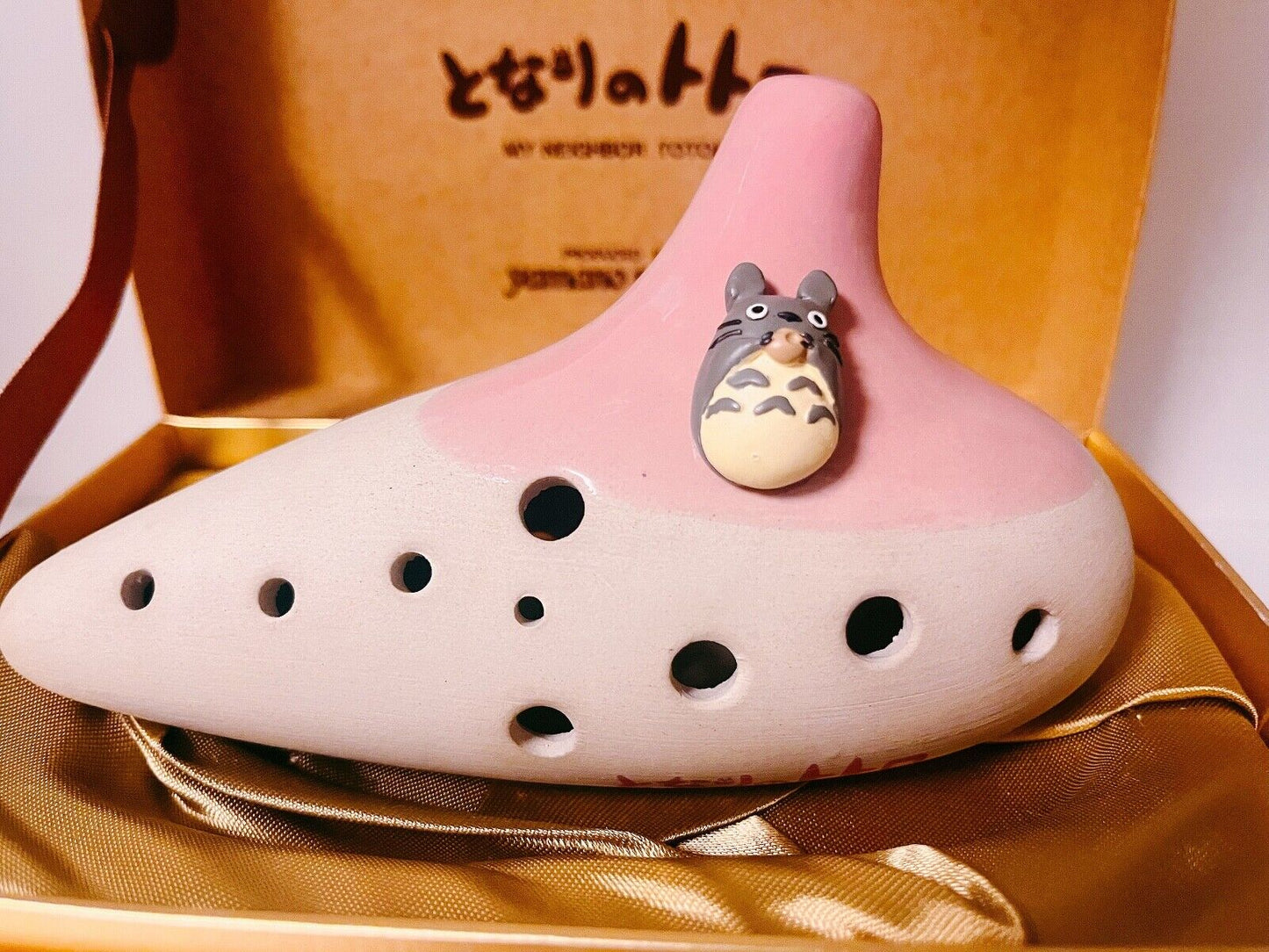 Studio Ghibli My Neighbor Totoro Ceramic Ocarina 10th Anniversary Edition