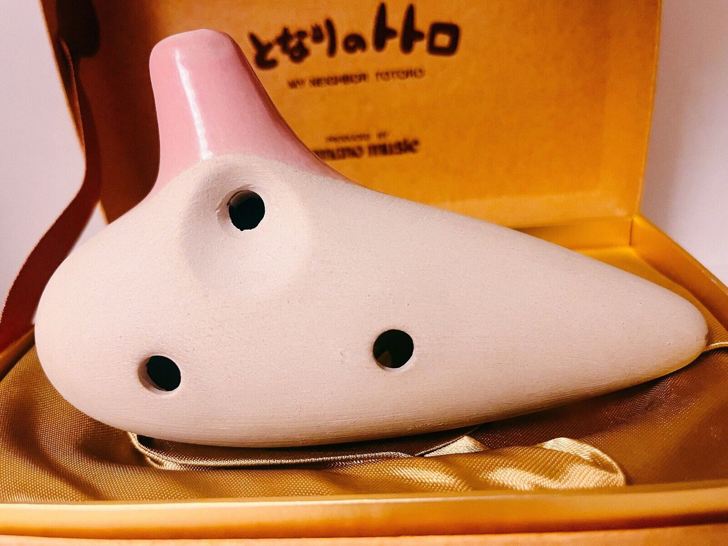 Studio Ghibli My Neighbor Totoro Ceramic Ocarina 10th Anniversary Edition