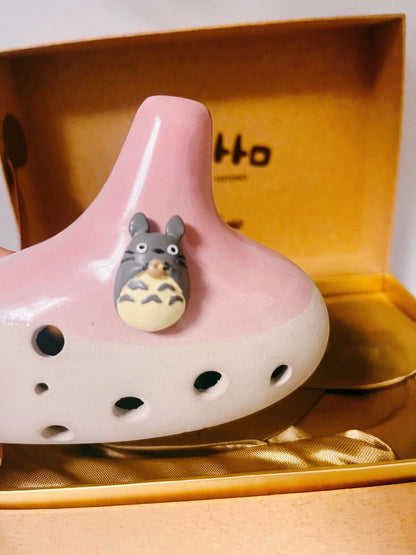 Studio Ghibli My Neighbor Totoro Ceramic Ocarina 10th Anniversary Edition