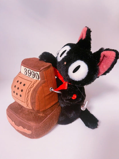 Studio Ghibli Kiki’s Delivery Service Jiji Plush Music Box - Rare Collectable