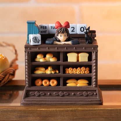 Studio Ghibli Kiki’s Delivery Service Perpetual Calendar - Jiji The Bakery