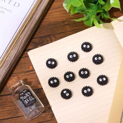 Studio Ghibli My Neighbor Totoro Soot Sprite Bottle Erasers