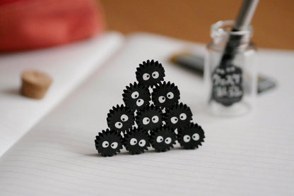 Studio Ghibli My Neighbor Totoro Soot Sprite Bottle Erasers