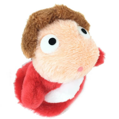 Studio Ghibli Ponyo Plush Mascot - Fluffy Ponyo with Ball Chain