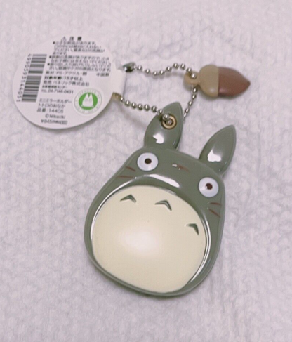 Studio Ghibli My Neighbor Totoro Compact Mirror Keychain Rare Limited Edition