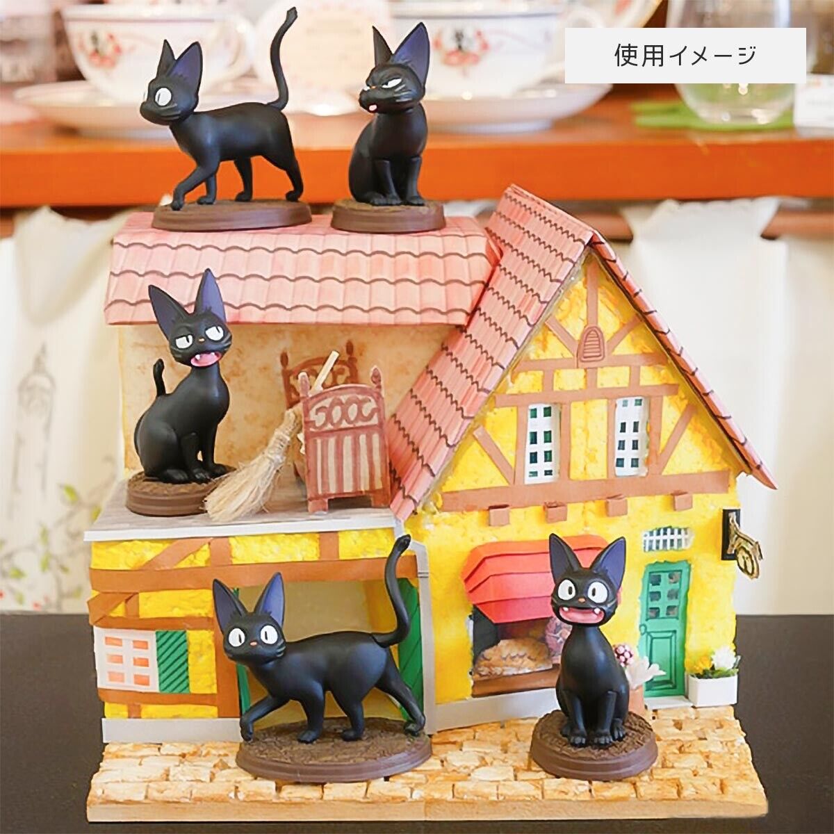 Studio Ghibli Kiki’s Delivery Service Pose Collection  Jiji Set Box of 6 Figures