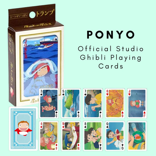 Studio Ghibli Ponyo  Playing Cards