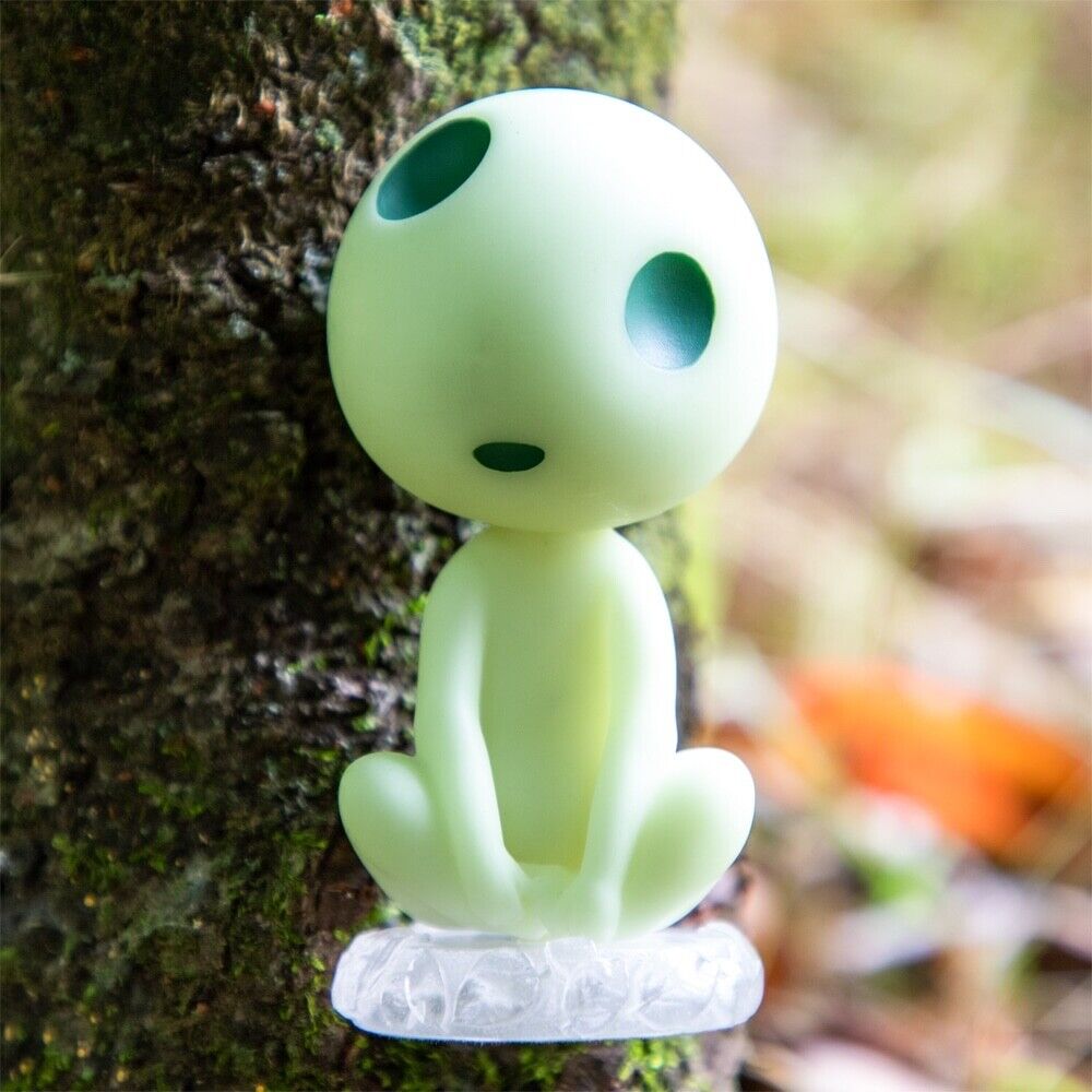 Studio Ghibli Princess Mononoke Kodama Ornament Chubby Kodama Glow Figurine