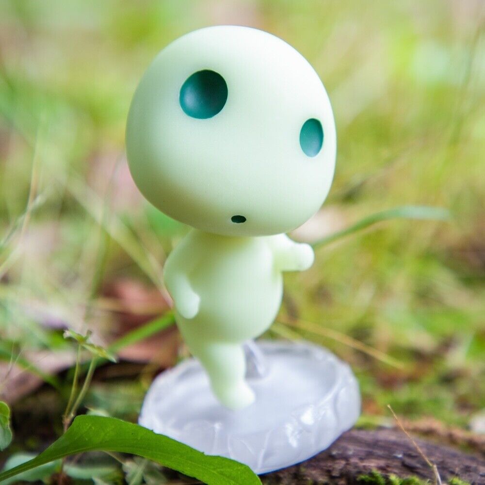 Studio Ghibli Princess Mononoke Kodama Ornament Plump Kodama Glow Figurine