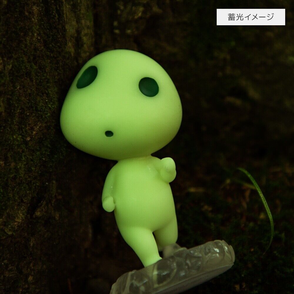 Studio Ghibli Princess Mononoke Kodama Ornament Plump Kodama Glow Figurine