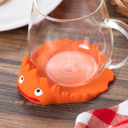 Studio Ghibli Howl’s Moving Castle Calcifer Coaster