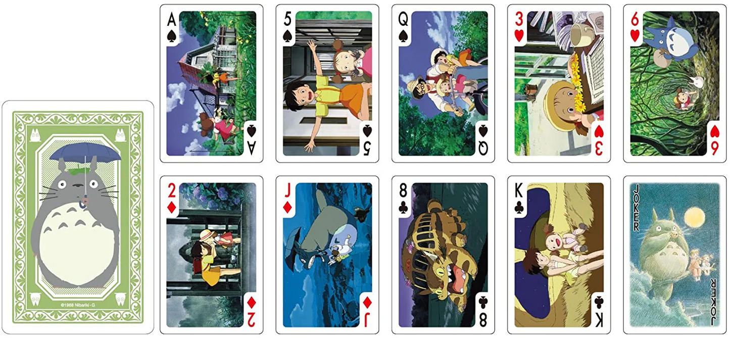 Studio Ghibli My Neighbor Totoro Playing Cards