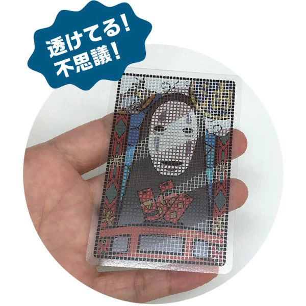 Studio Ghibli My Neighbor Totoro Transparent Plastic Playing Cards | Ensky