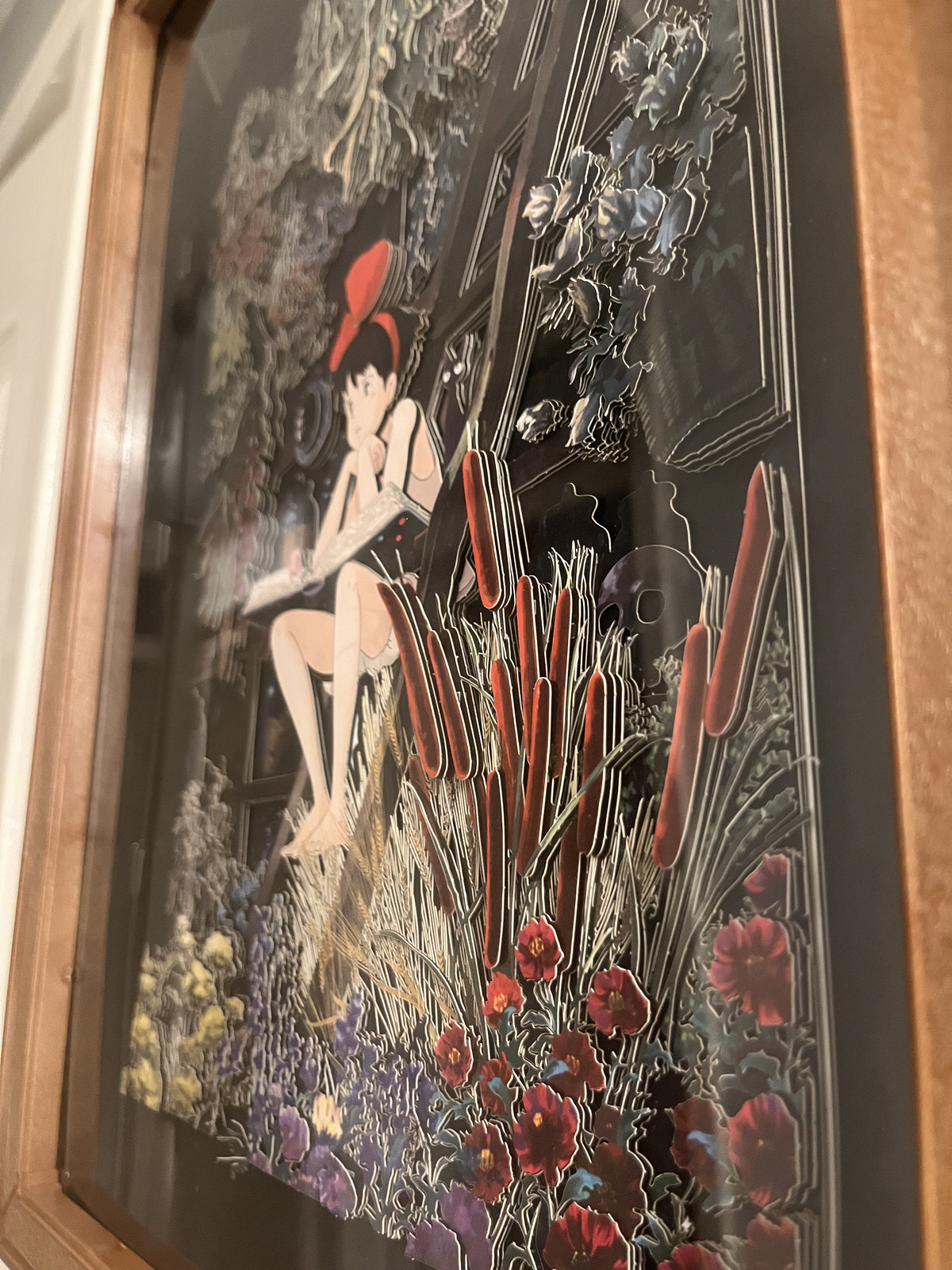 Kiki’s Delivery Service Paper Shadow Art - A Girl’s Time (5897)