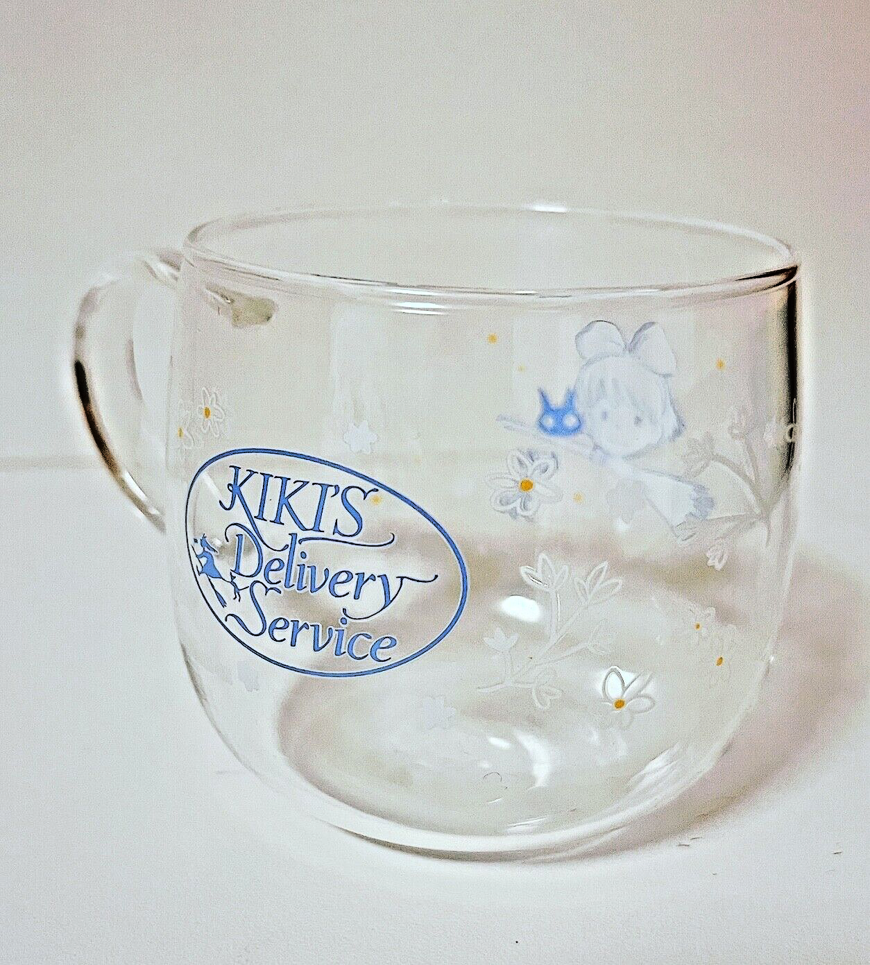 Studio Ghibli Kiki’s Delivery Service Heat-Resistant Glass Mug Cup Flower Garden