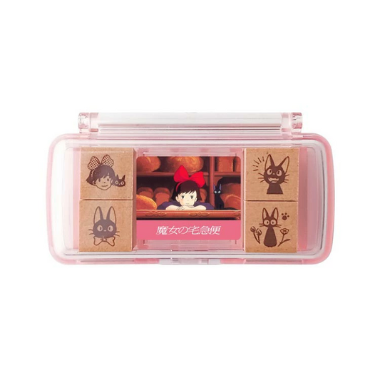 Studio Ghibli Kiki’s Delivery Service Mini Stamp Set - Purple Ink Gift