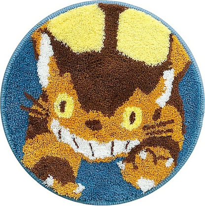 Studio Ghibli My Neighbor Totoro Mat - Night Forest Catbus Design