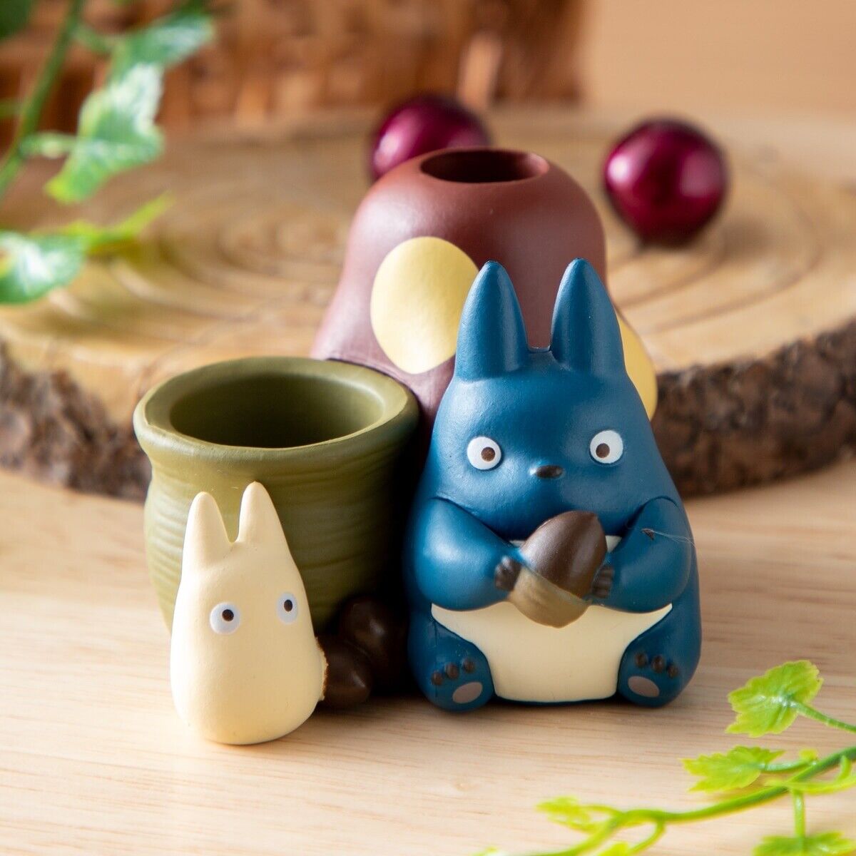 Studio Ghibli My Neighbor Totoro Pen Holder - Medium & Small Totoro