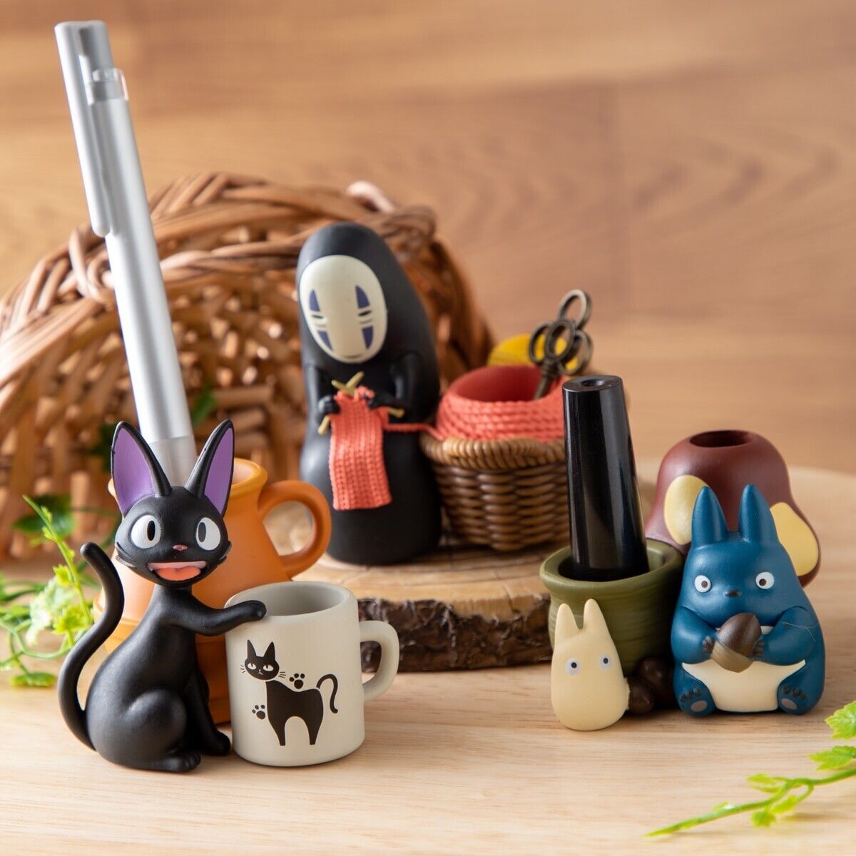 Studio Ghibli My Neighbor Totoro Pen Holder - Medium & Small Totoro