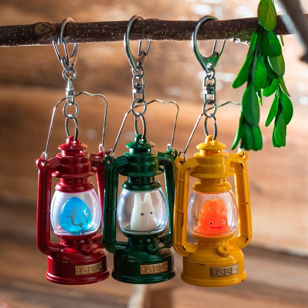 Studio Ghibli Laputa: Castle in the Sky  Keychain - Glowing Flying Stone