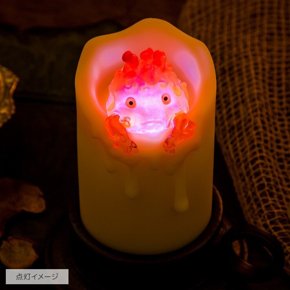 Studio Ghibli Howl’s Moving Castle - Calcifer Flickering Candle Light